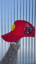 Load image into Gallery viewer, Smiley Face Trucker Hat 2.0
